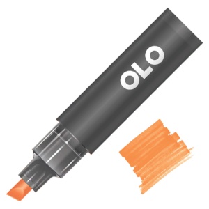 OLO Premium Alcohol Half Marker Chisel OR1.3 Papaya