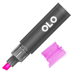 OLO Premium Alcohol Half Marker Chisel RV1.2 Pink