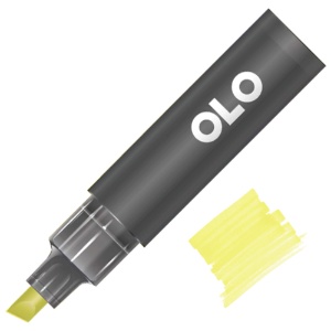 OLO Premium Alcohol Half Marker Chisel Y1.2 Light Yellow