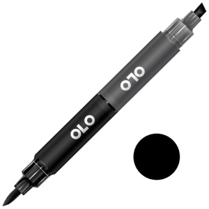 OLO Premium Alcohol Combination Marker K Pure Black