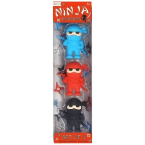 OOLY Ninja Eraser 3 Set