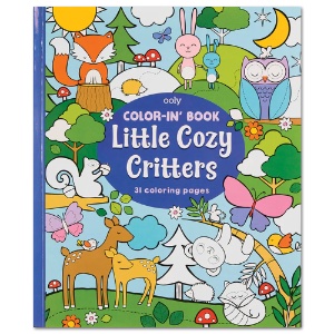 OOLY Color-In' Book Coloring Book: Little Cozy Critters