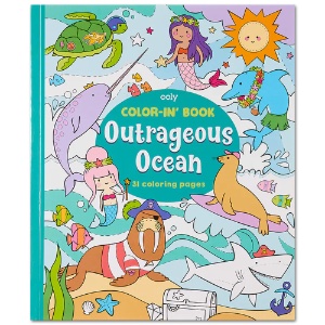 OOLY Color-In' Book Coloring Book: Outrageous Ocean