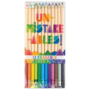 OOLY Unmistakeables Erasable Colored Pencil 12 Set