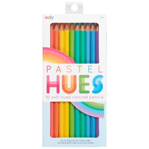 OOLY Pastel Hues Soft-Hued Colored Pencil 12 Set
