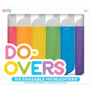 OOLY Do-Overs Erasable Highlighter 6 Set