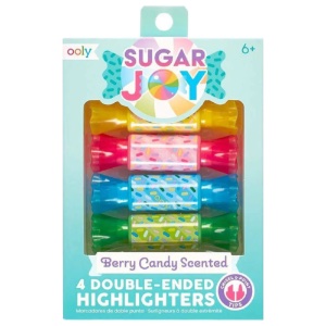 OOLY Sugar Joy Scented Double-Ended Highlighter 4 Set