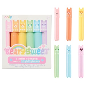 OOLY Beary Sweet Mini Scented Highlighter 6 Set