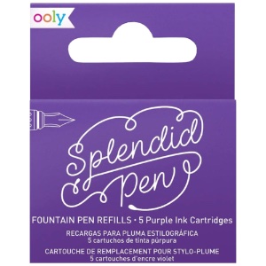 OOLY Splendid Fountain Pen Refill Purple 5 Set