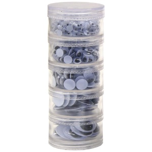 Creativity Street Wiggle Eyes Storage Stacker 560 Pack