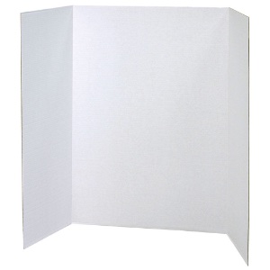 Pacon Presentation Board Single Wall 48"x36" White