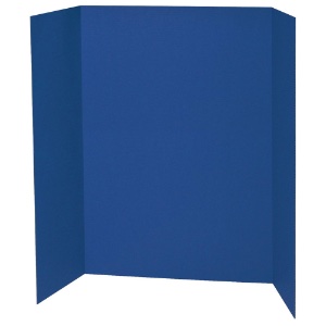 Pacon Presentation Board Single Wall 48"x36" Blue