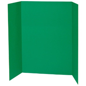 Pacon Presentation Board Single Wall 48"x36" Green