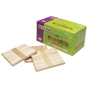 Creativity Street Regular Craft Sticks 1000 Pack 4.5"