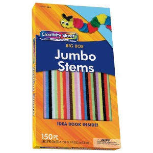 Creativity Street Big Box Variety Jumbo Stems 150 Pack Assorted