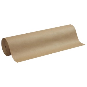 Bulk Roll Paper By The Foot 36" Wide - Natural (Kraft)