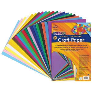 Pacon Fadeless Art Paper 60 Sheets 12"x18" Assorted