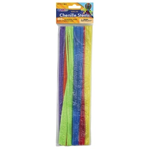 Creativity Street Regular Chenille Stems 12" 100 Pack Hot