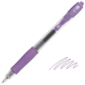 Pilot G2-05 Retractable Gel Rollerball Pen 0.5mm Purple