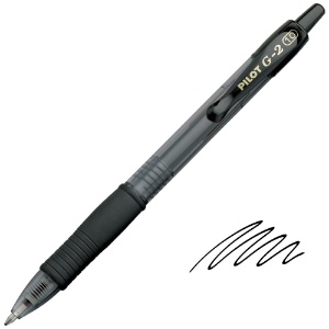 Pilot G2-10 Retractable Gel Rollerball Pen 1.0mm Black