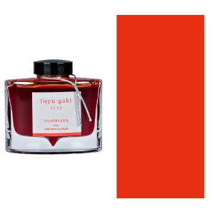 Pilot Iroshizuku Fountain Pen Ink 50ml Fuyu-Gaki (Winter Persimmon)