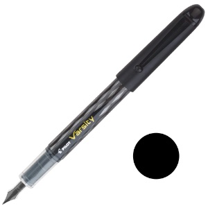 Pilot Varsity Fountain Pen Medium Black