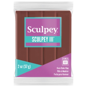 Sculpey III 2oz - 053 Chocolate