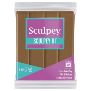 Sculpey Sculpey III Oven-Bake Polymer Clay 1lb White 001