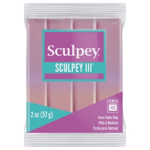 Sculpey Sculpey III Oven-Bake Polymer Clay 2oz Princess Pearl 530