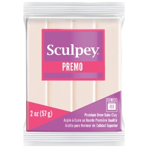 Sculpey Premo Polymer Oven-Baked Clay 2oz Translucent 5310