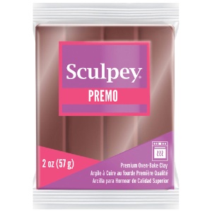 Sculpey Premo Polymer Oven-Baked Clay 2oz Bronze 5519