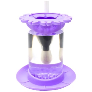 Paint Puck Brush Cleaner Ultimate Rinse Cup Lavender Large