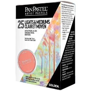 PanPastel Artists' Painting Pastel 25 Set Light & Medium
