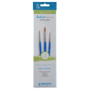 Princeton SELECT Synthetic Brush Series 3750 Value Set #1