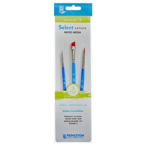 Princeton SELECT Synthetic Brush Series 3750 Value Set #2