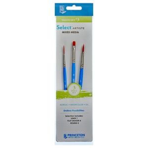 Princeton SELECT Synthetic Brush Series 3750 Value Set #3