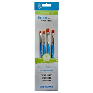 Princeton SELECT Synthetic Brush Series 3750 Value Set #11