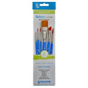 Princeton SELECT Synthetic Brush Series 3750 Value Set #21