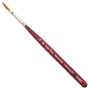 Princeton VELVETOUCH Synthetic Brush Series 3950 Mini Dagger 1/4"
