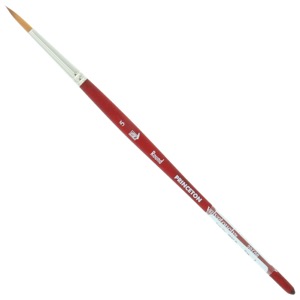 Princeton VELVETOUCH Synthetic Brush Series 3950 Round #5