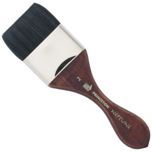 Princeton Neptune Synthetic Squirrel Brush Series 4750 Mottler 2"