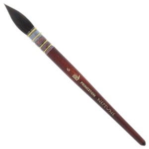 Princeton Neptune Synthetic Squirrel Brush Series 4750 Quill #6