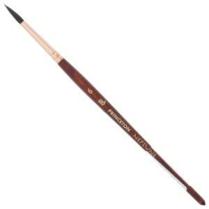 Princeton Neptune Synthetic Squirrel Brush Series 4750 Round #6