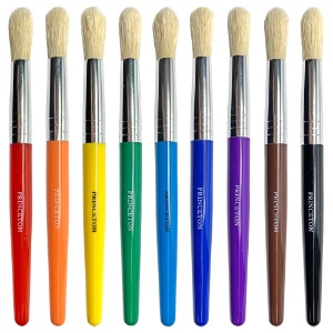 Children's Round Brush (Multicolor Handle)