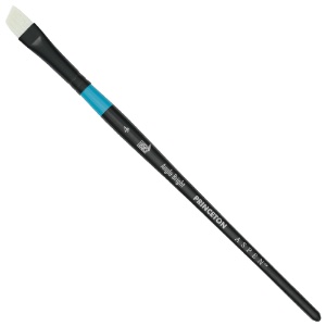 Princeton Aspen Synthetic Bristle Short Brush Series 6950 Angle Bright #4