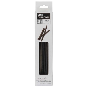 Pacific Arc Vine Charcoal 4 Pack Hard