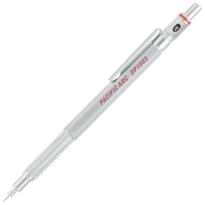 Pacific Arc Chromagraph Mechanical Pencil 0.3mm Silver