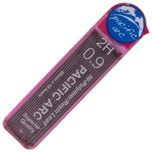 Pacific Arc Hi-Polymer Resin Lead 0.9mm 18 Pack 2H