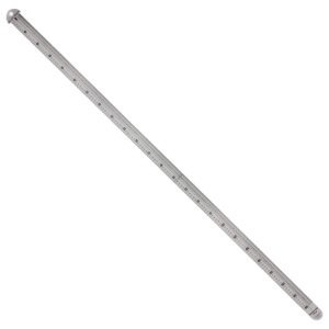 Pacific Arc Pica Pole Stainless Steel Ruler 24"