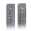 Pacific Arc Pica & Agate Stainless Steel Ruler 12"